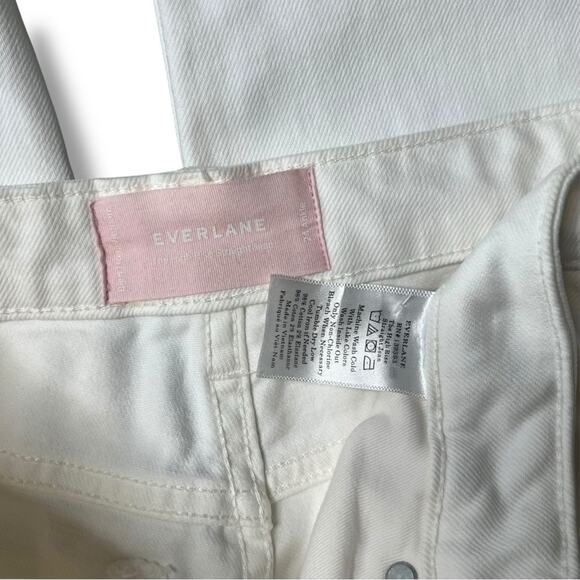 Everlane The High rise Straight Leg ankle jeans with paint splatter - Picture 8 of 8